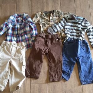 Bundle of 6 pieces boys size 24months